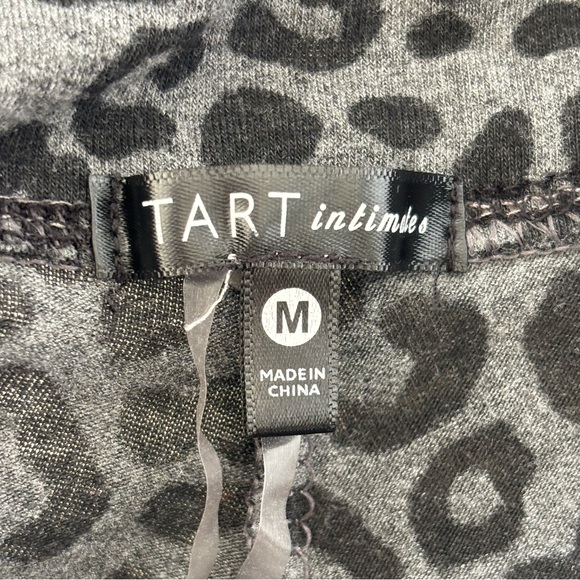 Tart Gray Leopard Print Apparel intimates soft size M - Picture 2 of 15